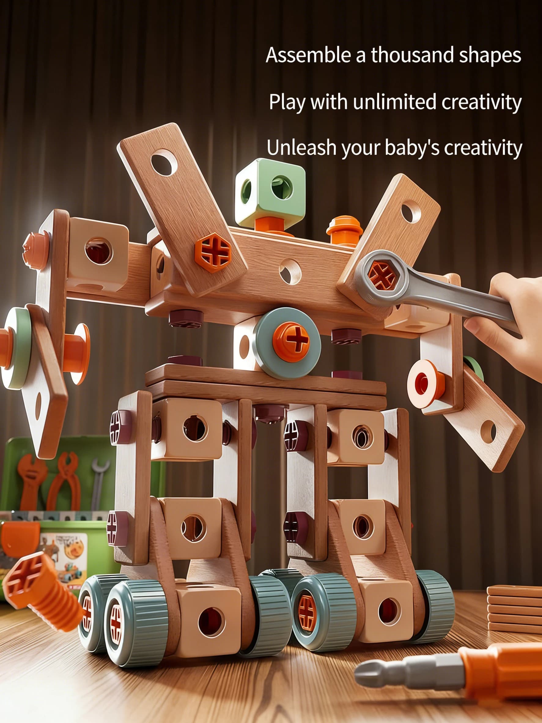 Kids Tool Set DIY Nut Assembly Toy