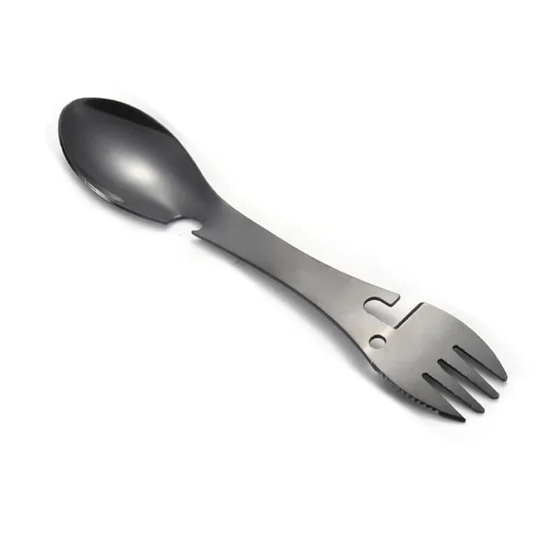 5-in-1 Stainless Steel Camping Utensil Tool