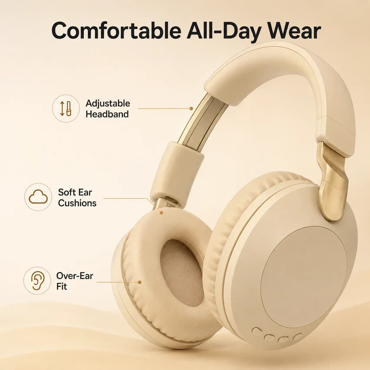 Over-Ear Wireless Gaming Headset