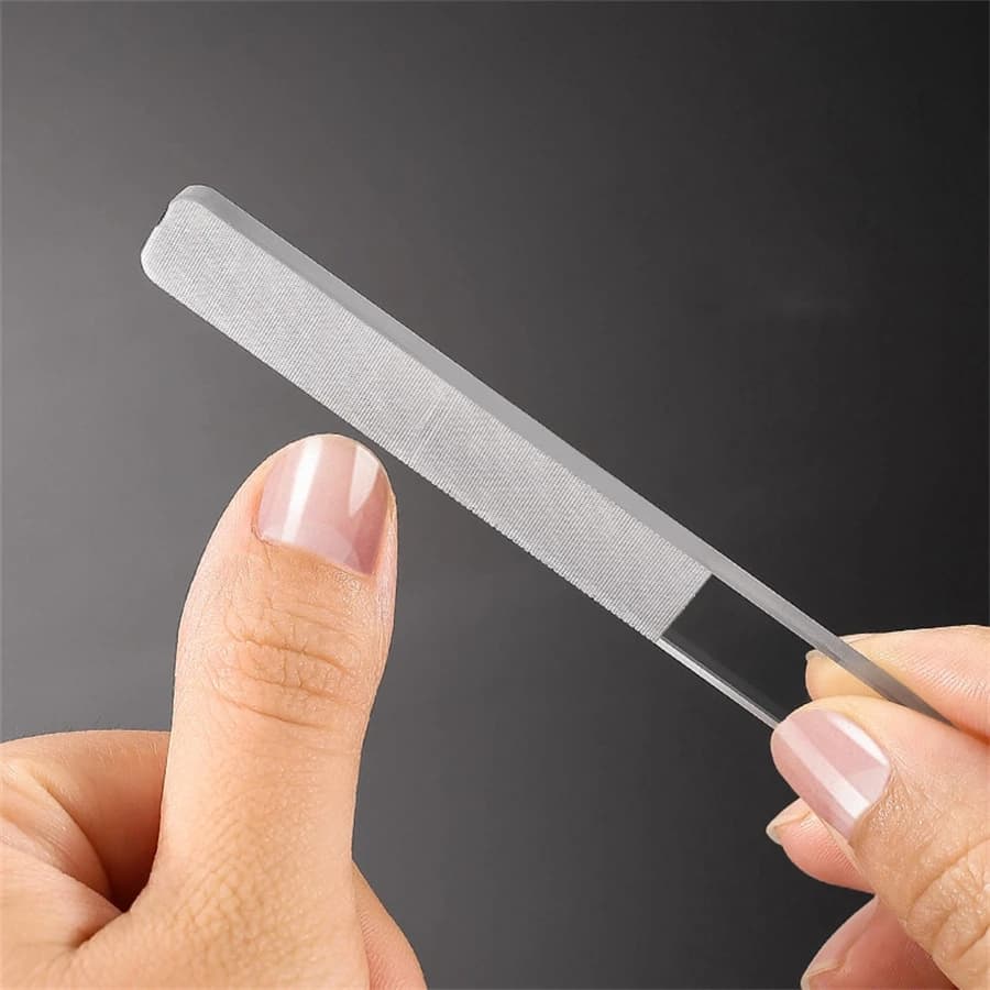 Glass Nail File and Cuticle Tool Kit