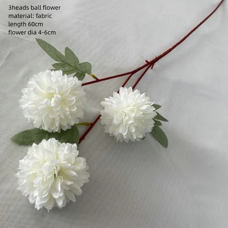 Wedding Decor Rose white artificial rose flower Green leaf row road guide Hydrangea flower silk flower