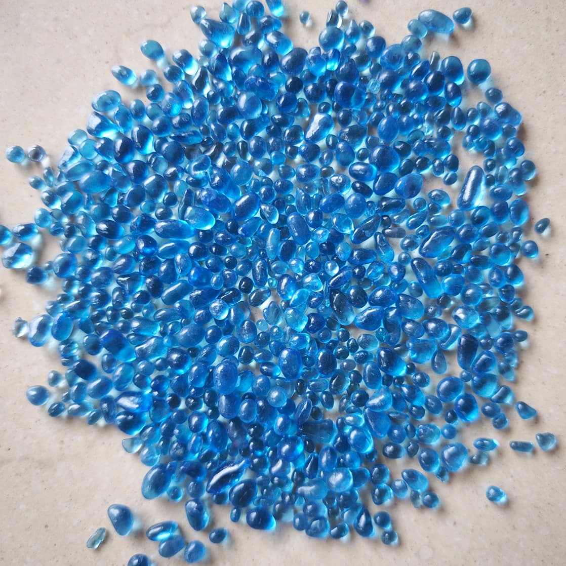 Aquarium Glass Stone Gravel Pebbles 200g