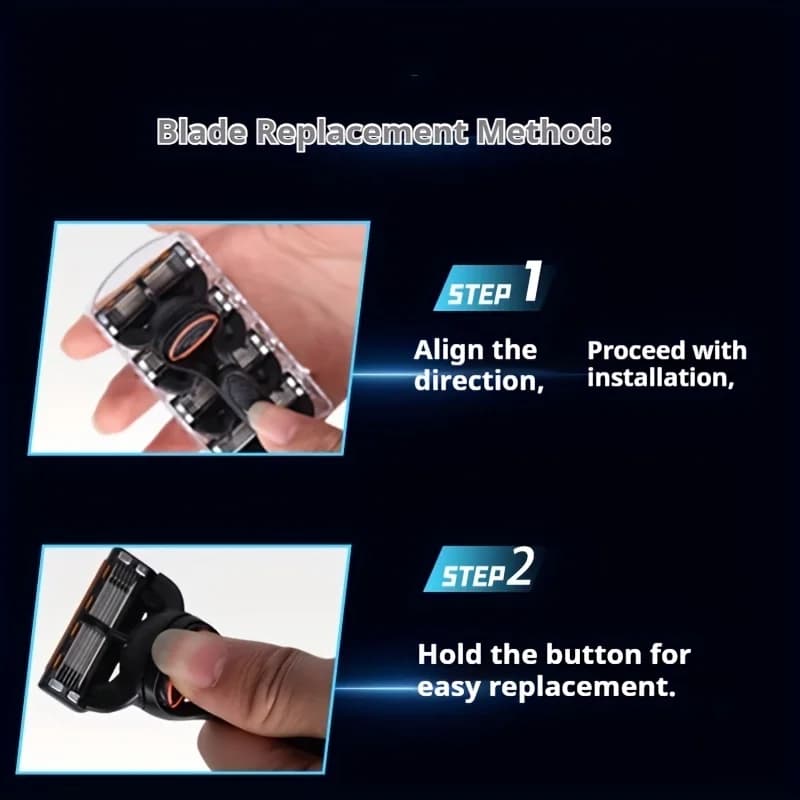 Men's Stainless Steel Safety Razor