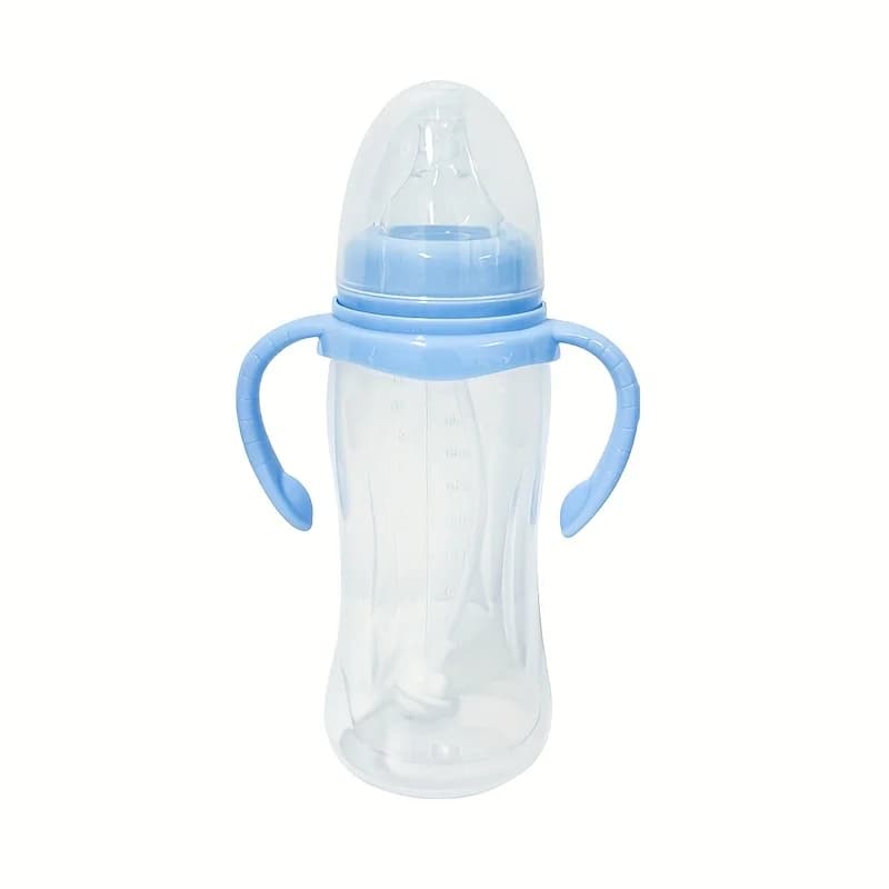 baby bottles, newborn PP bottles with handles for easy grip, suitable for both boys and girls, impact and heat resistant - the p