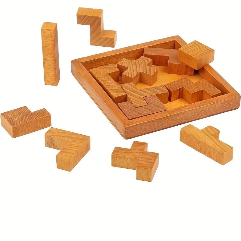 Wooden Brain Teaser Puzzle