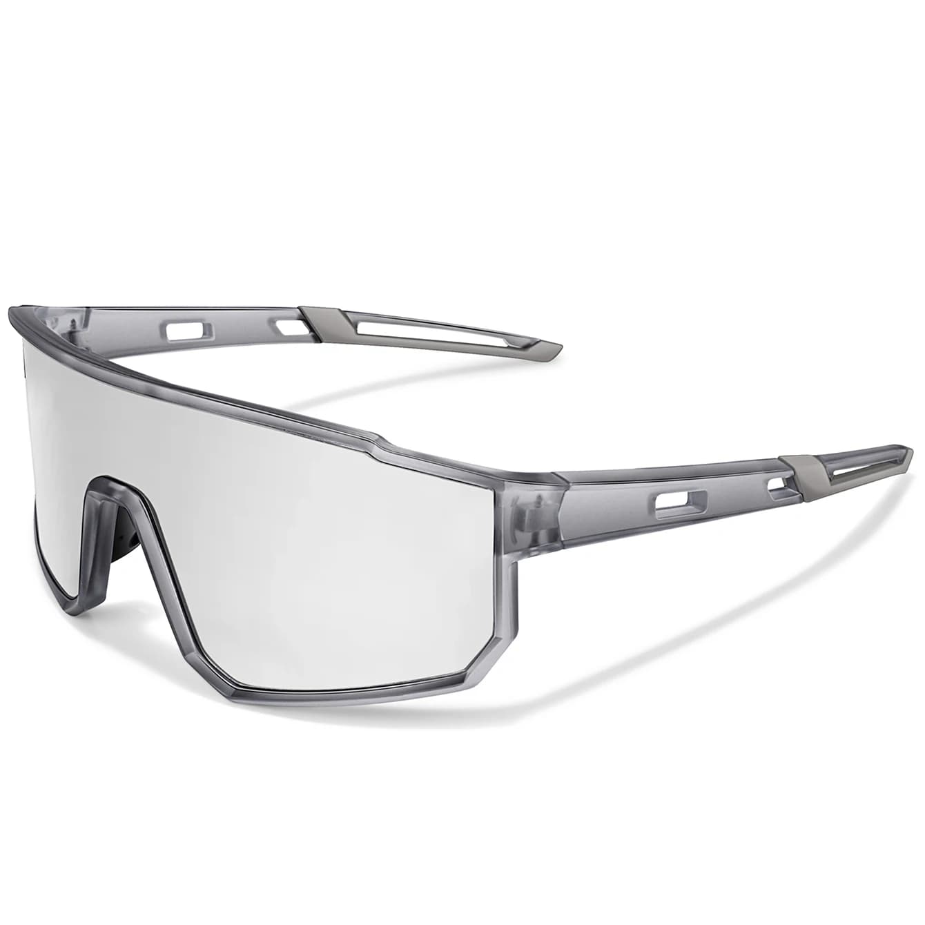 Trendy Fishing Sunglasses for Men and Women Casual Windproof Eyewear with UV Protection for Outdoor Sports, Running Cycling