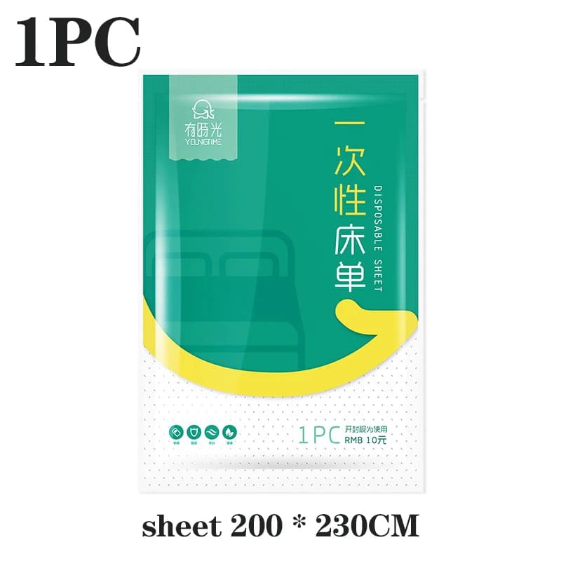 Disposable Non-Woven Travel Bed Sheets