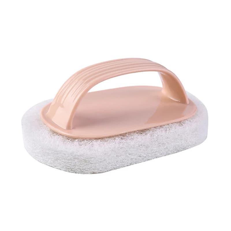 Kitchen Cleaning Brush Bathroom Toilet Glass Wall Bathtub Cleaner Sponges Scouring Brushes Ceramic Window Slot Cleaning Tools