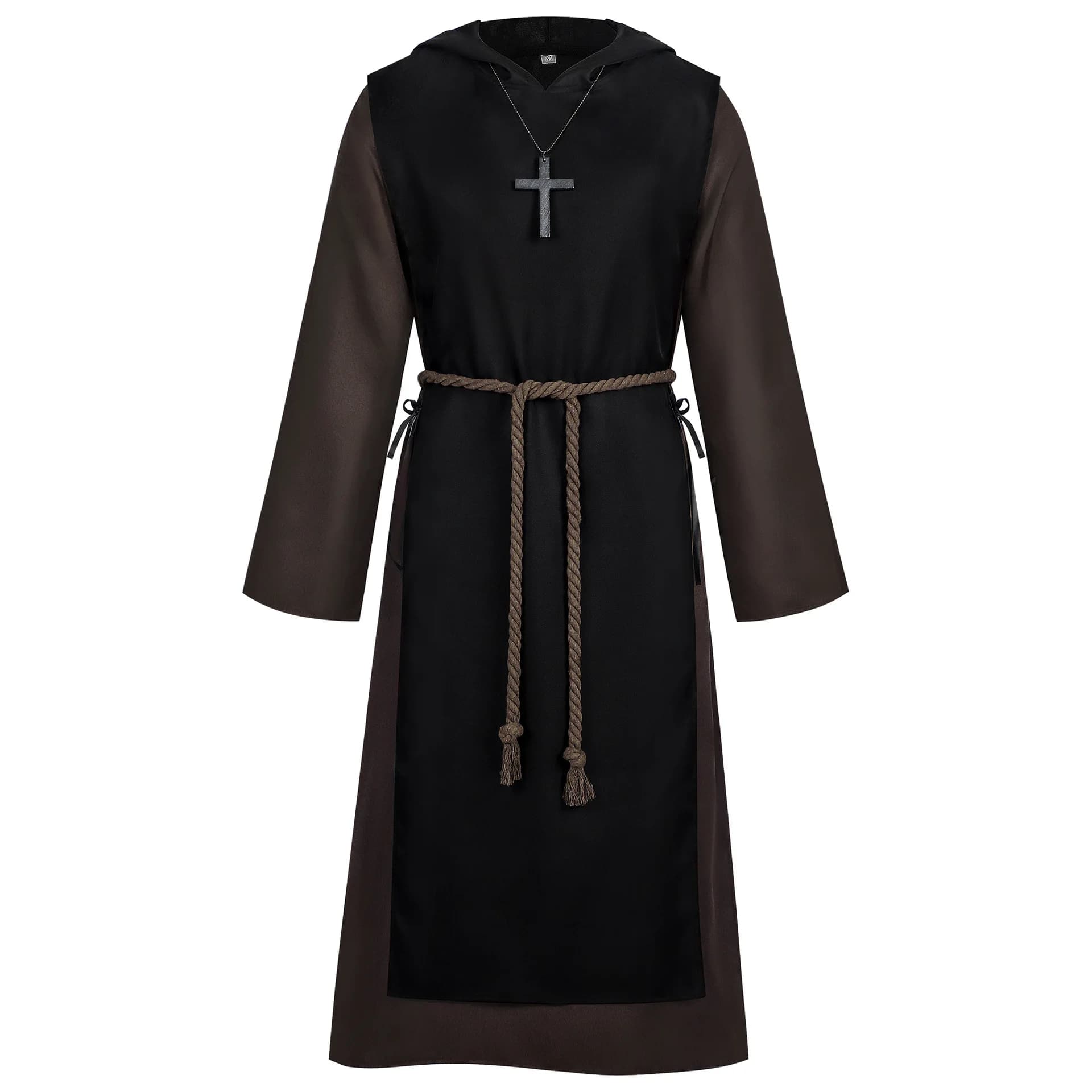 Men's Medieval Priest Cosplay Robe