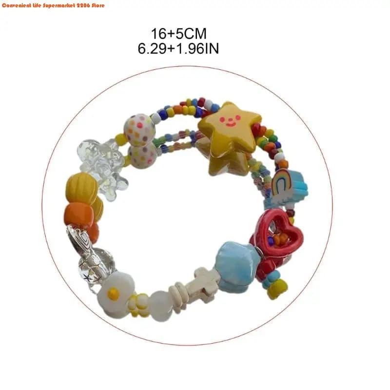 Star Bead Stretch Bracelet