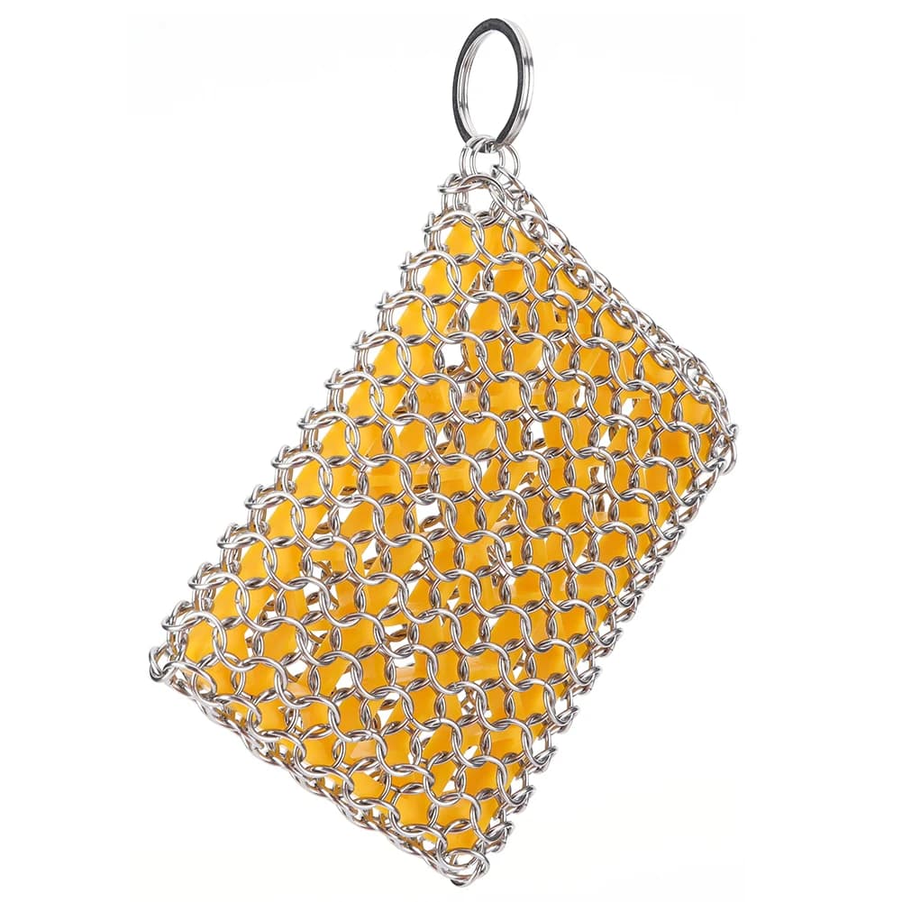 Cast Iron Chainmail Scrubber