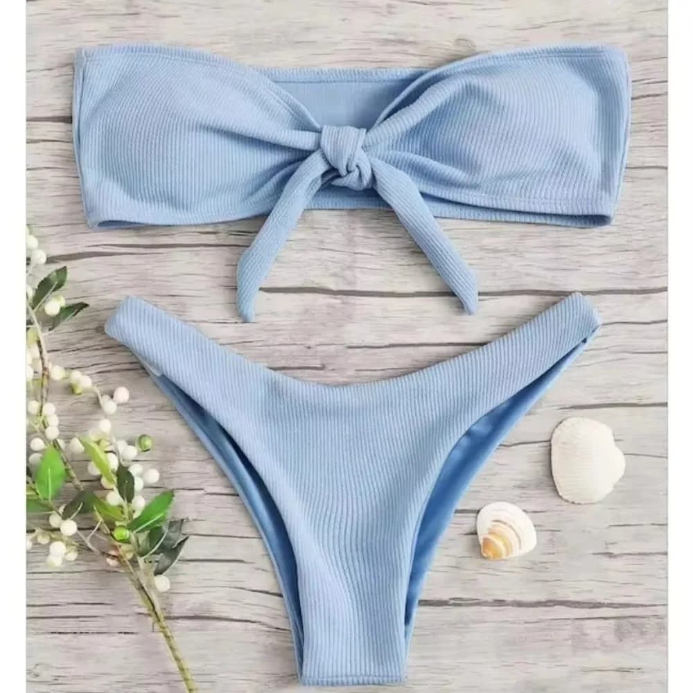 Low-Rise Thong Bikini Bottom Swimsuit