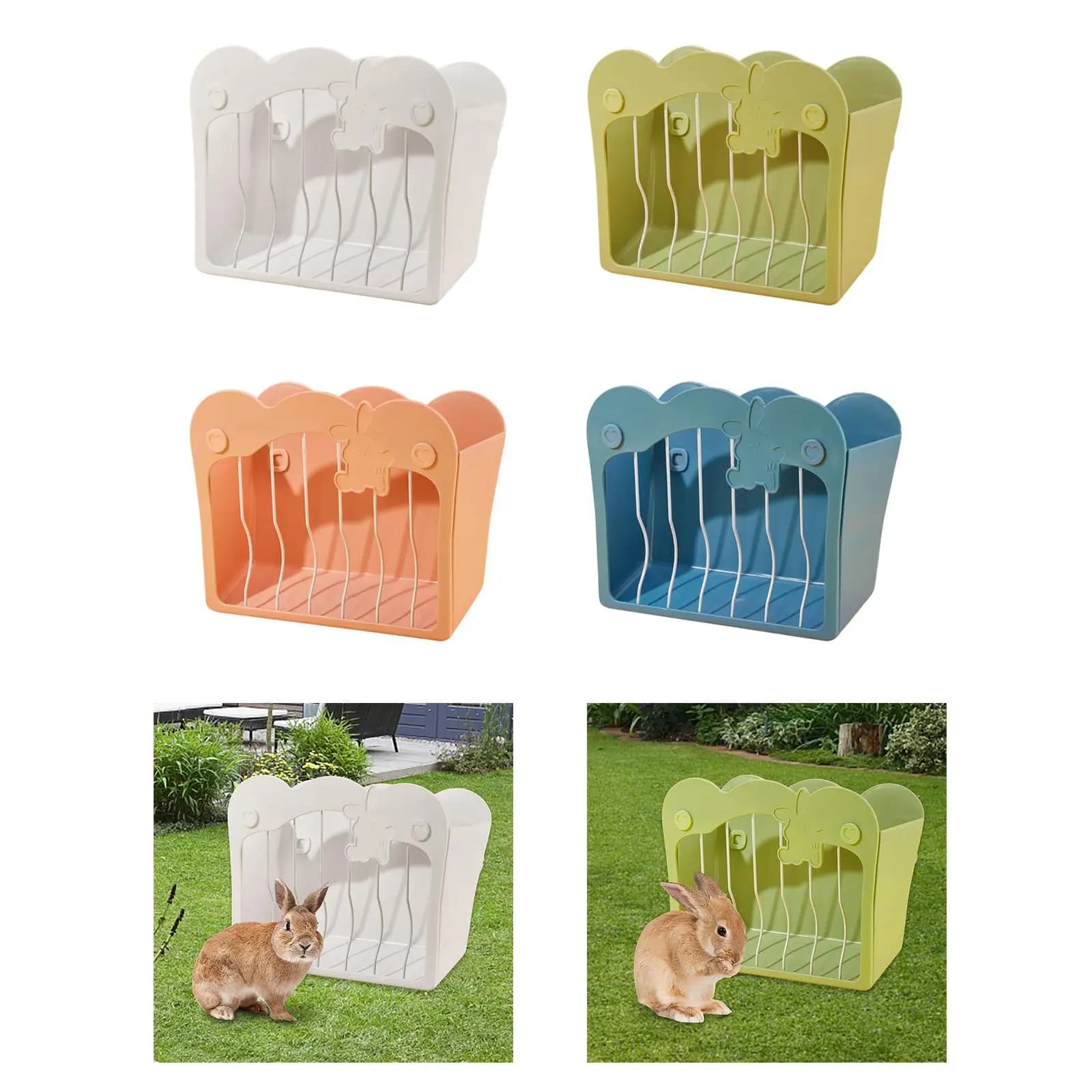 Small Animal Hay Feeder for Rabbits and Guinea Pigs