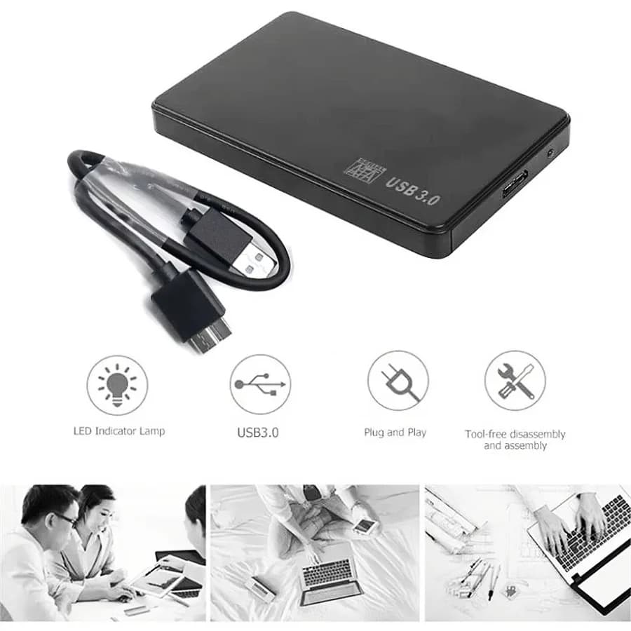 2.5-Inch SATA to USB 3.0 Hard Drive Enclosure