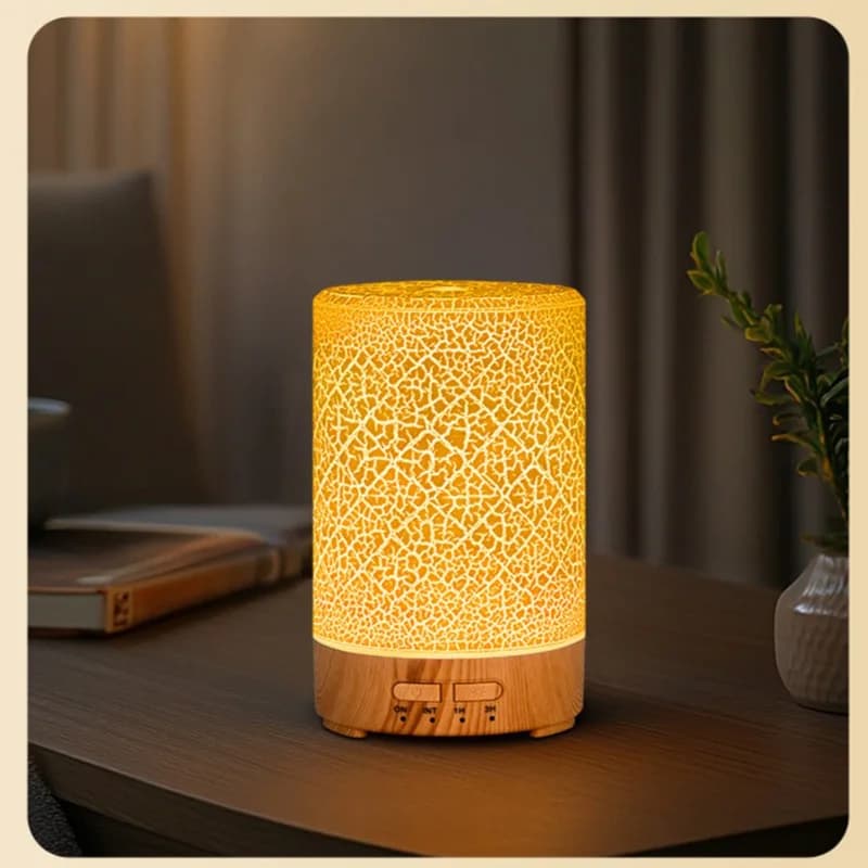 Ultrasonic Essential Oil Diffuser with LED Lights