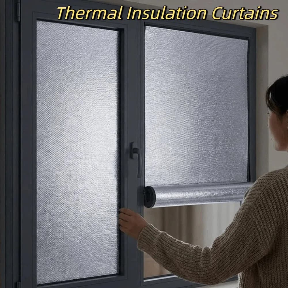 Self-Adhesive Thermal Insulation Curtains