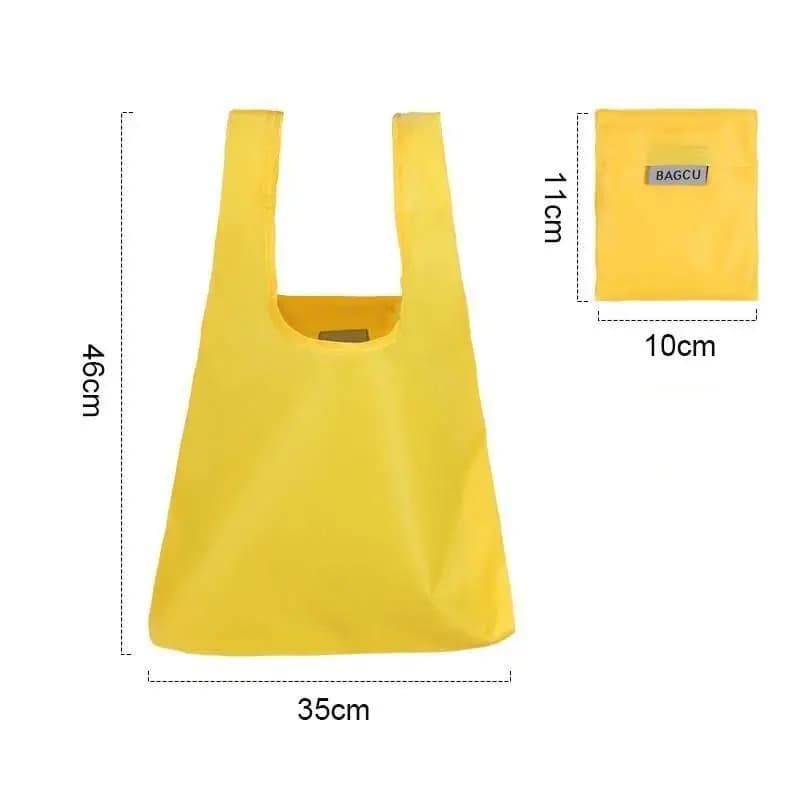 Reusable Foldable Canvas Shopping Tote