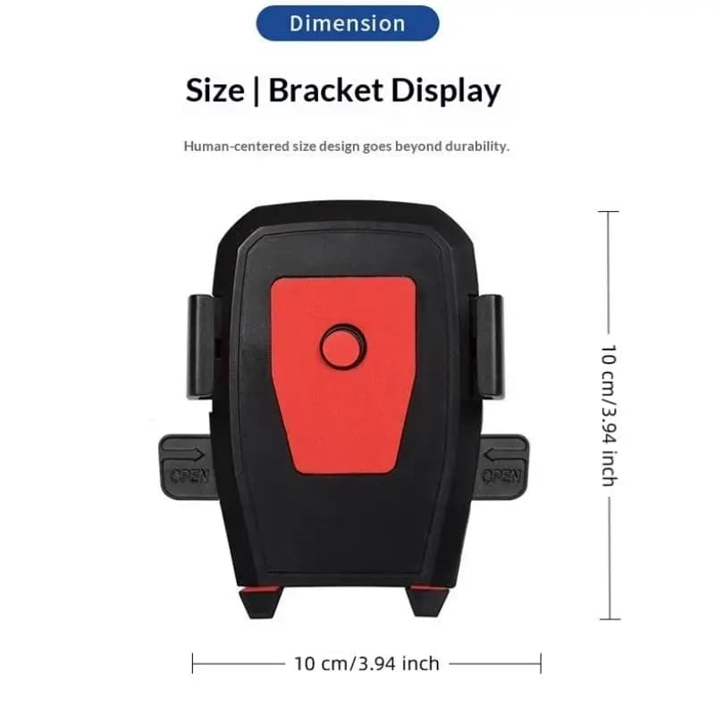 Car Mount for Phones Universal Holder with 360° Rotation for Dashboards and Windshields Easy Setup
