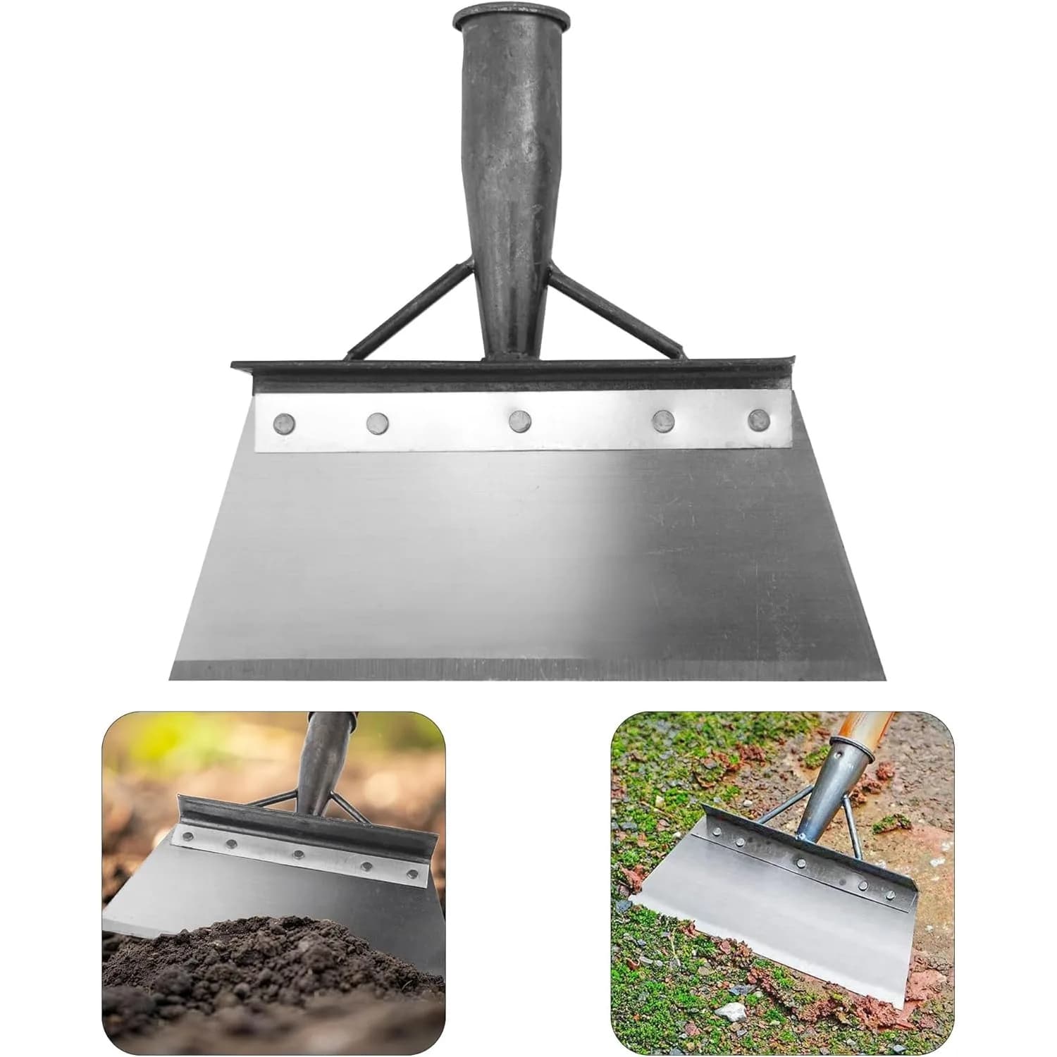 Square Flat Garden Spade 10 Inch