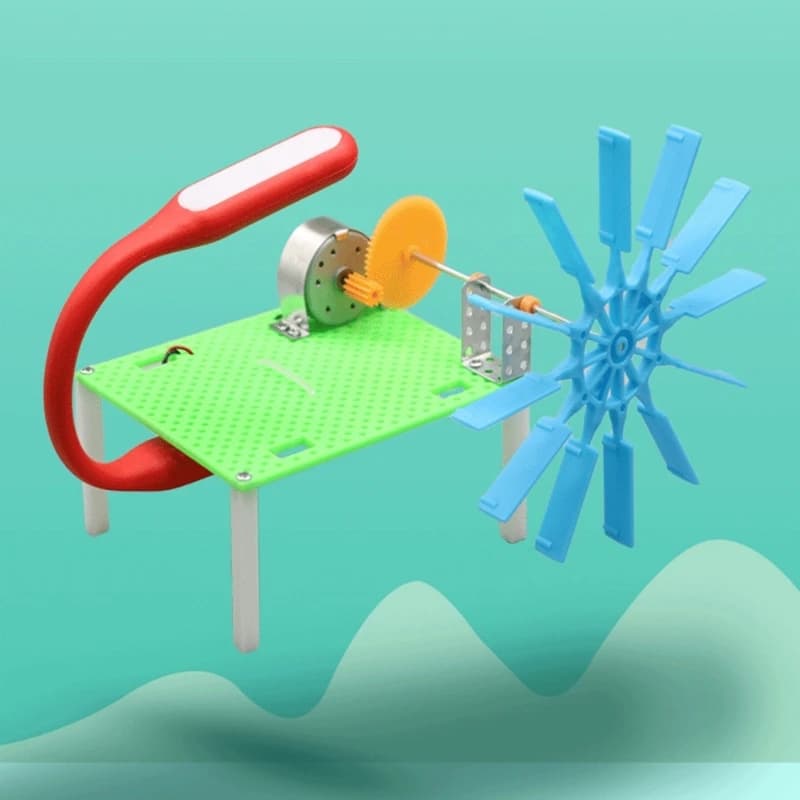 Funny Mechanical Hydraulic Generator DIY Kits Toy STEM Science Kits Parent-Children Interactive Toy Kids Education Props