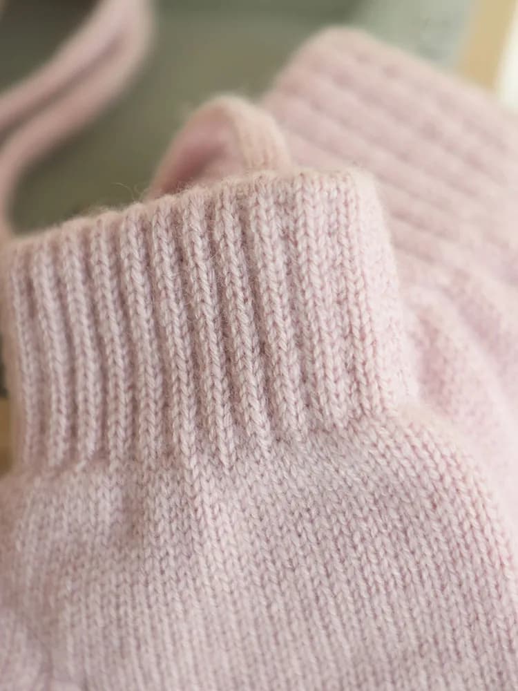 Baby Cashmere Knitted Mittens for Toddlers