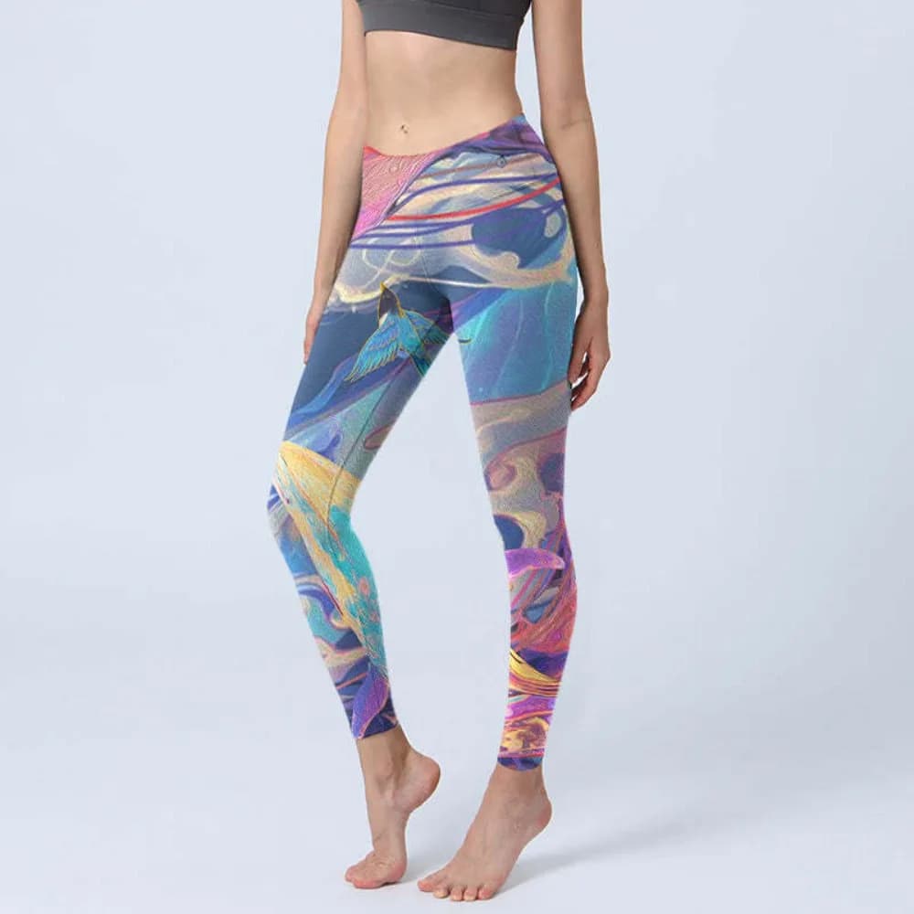 Women's High-Waisted Tummy Control Leggings