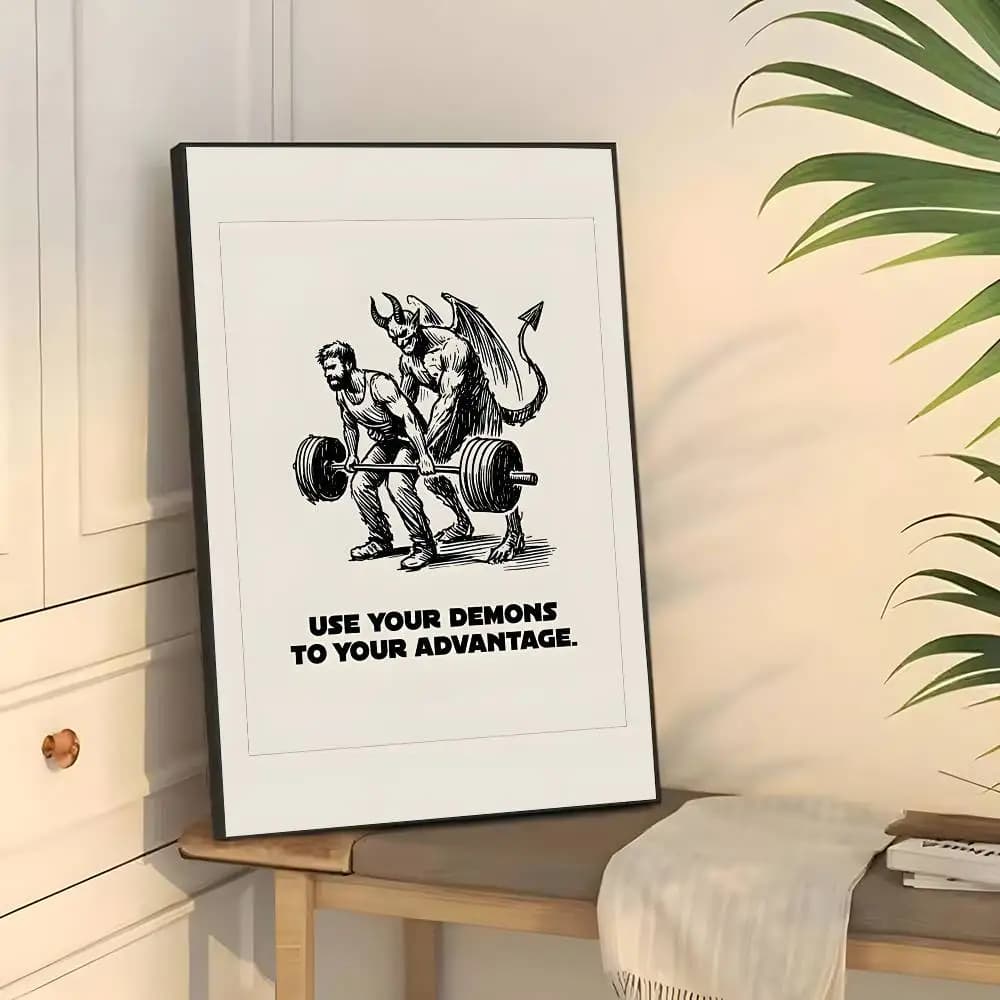 Home Decor Quotes Poster Waterproof Wall Sticker