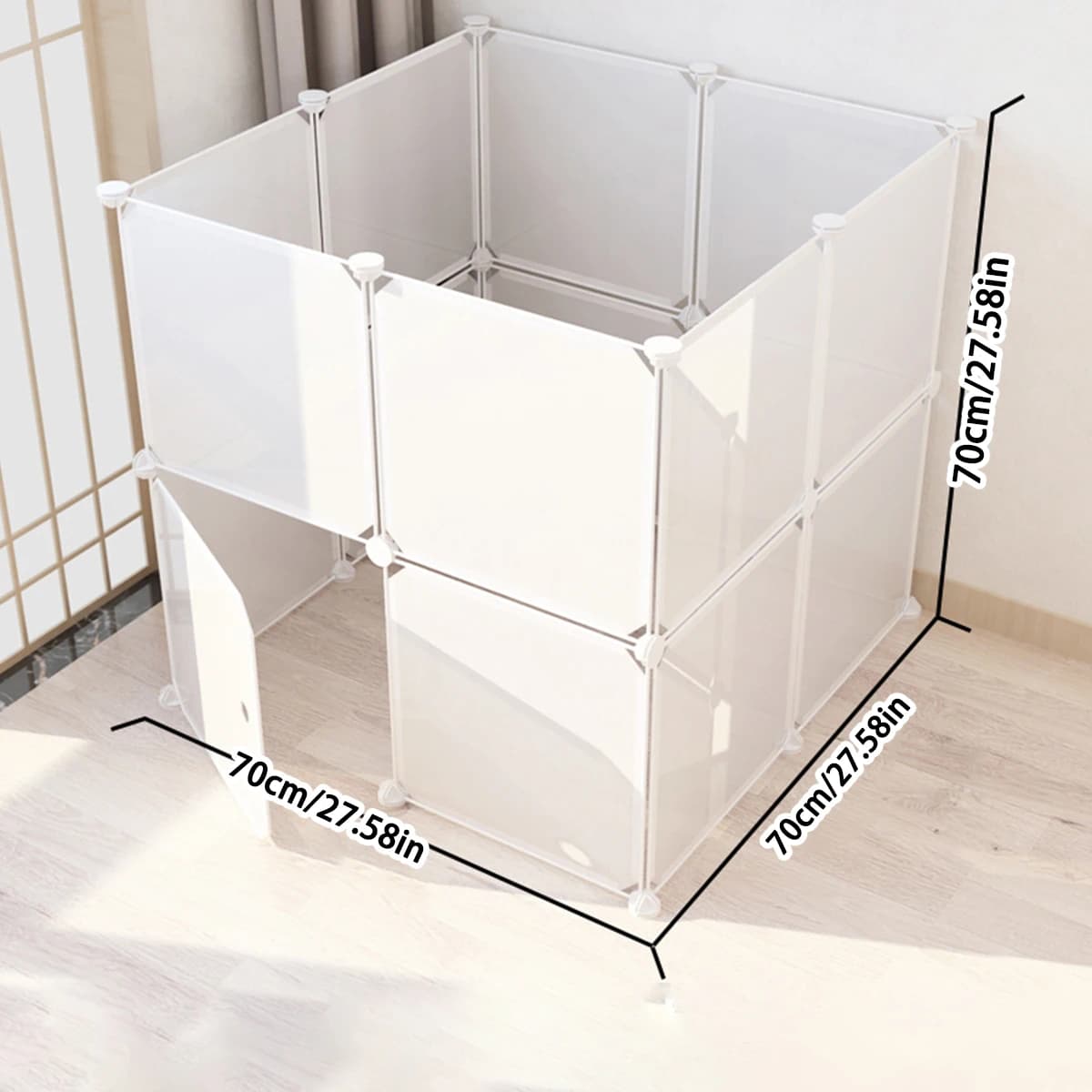 Detachable Plastic Pet Playpen for Small Animals