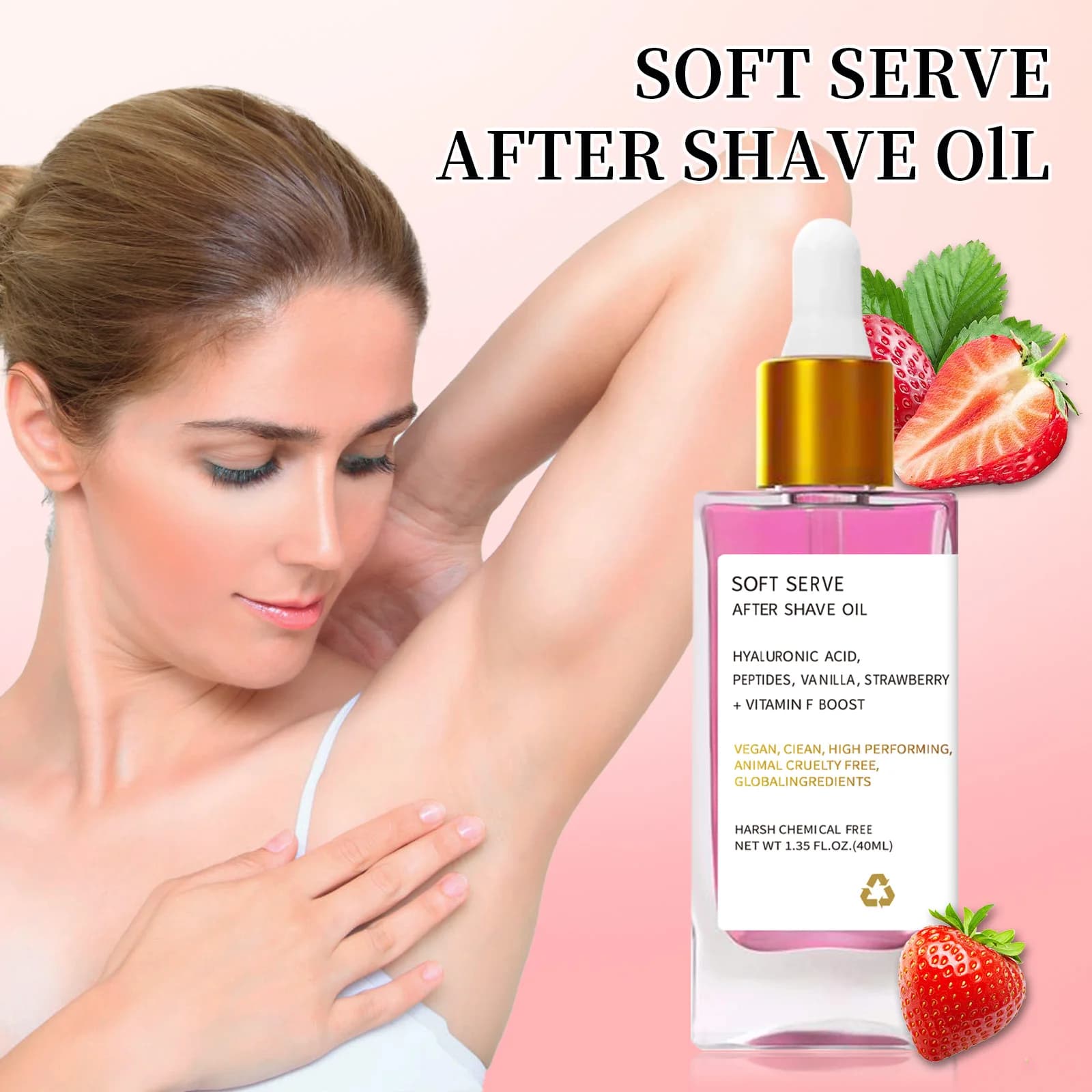 Strawberry Vanilla After Shave Oil
