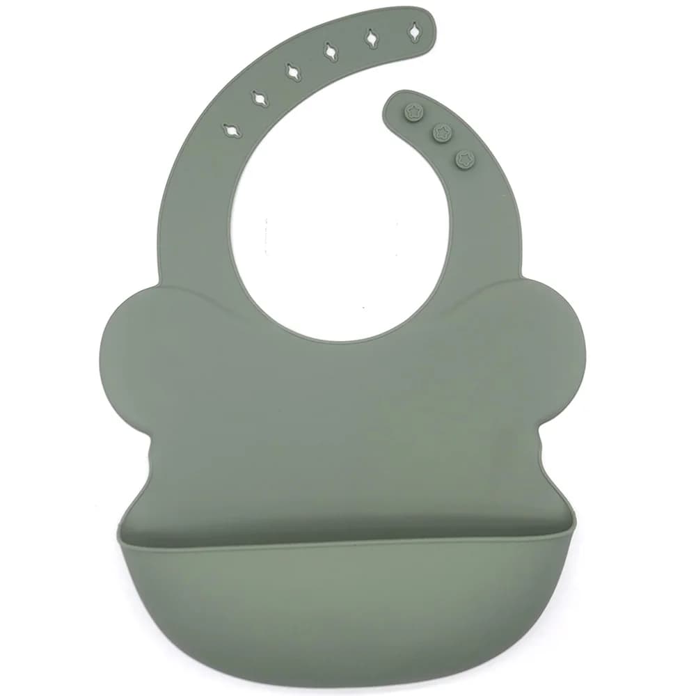 Personalized Waterproof Silicone Baby Bib