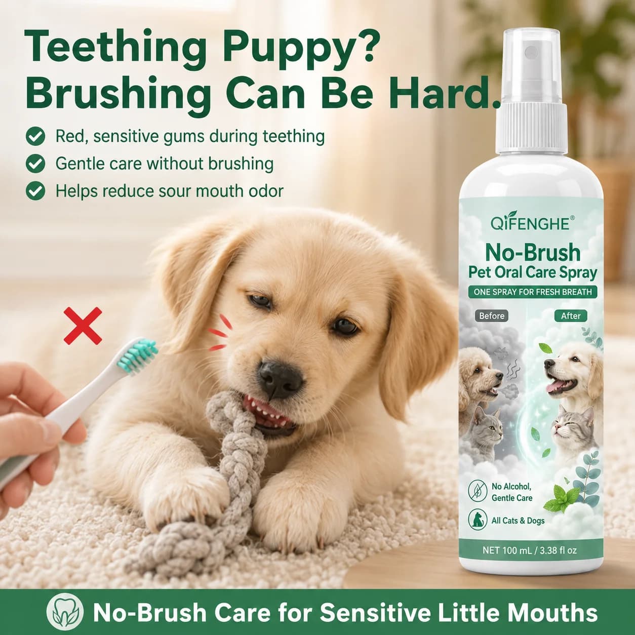 No-Brush Pet Dental Spray