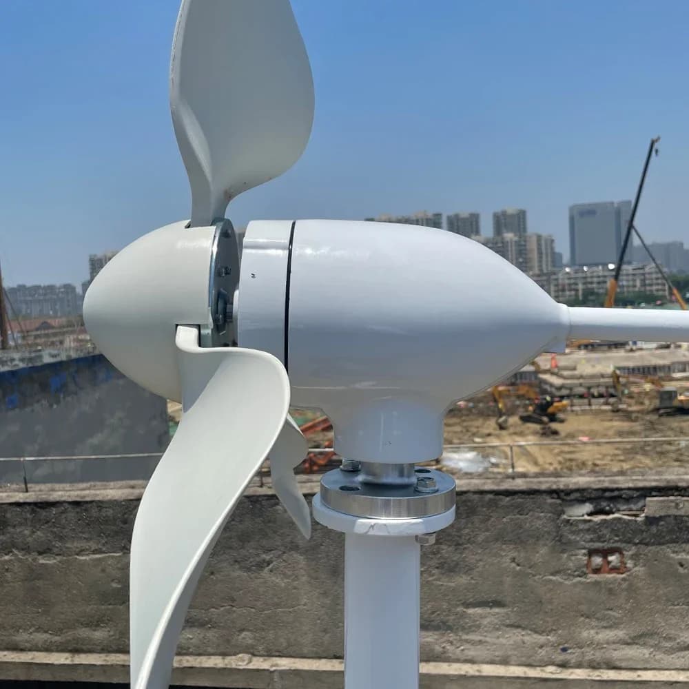 Horizontal Wind Turbine Generator for Home Use 10KW 5000W 5KW with 12V 24V 48V Output Free Energy Magnetic PMG Low Speed