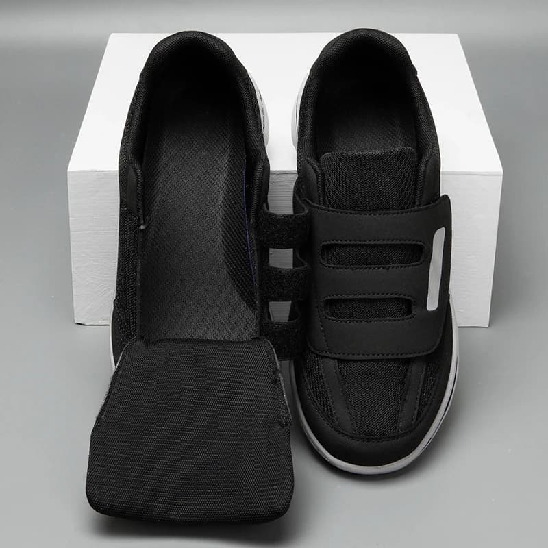 Wide Toe Sneakers For Fat Foot Diabetic Shoes For Elderly Hallux Valgus Bunion Orthopedics Swollen Feet Thumb Eversion Footwear