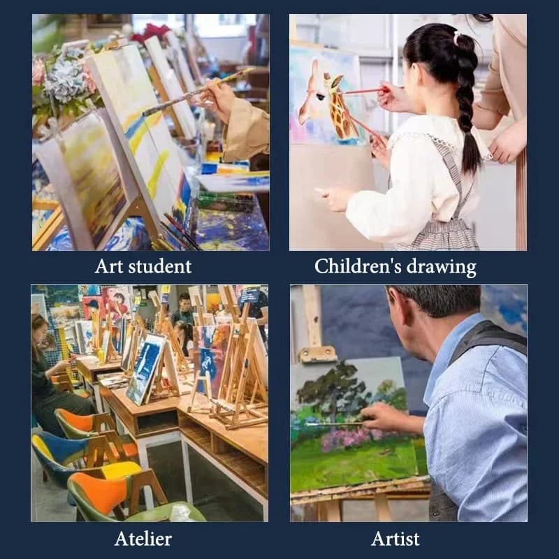 Cotton Canvas Boards Assorted Sizes Set of 5