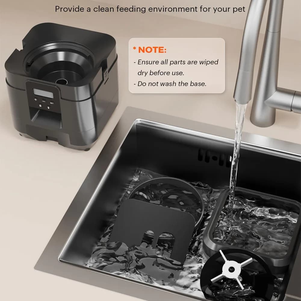 Automatic Pet Feeder with Timed Portions