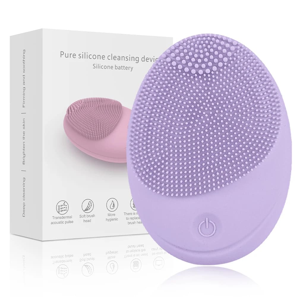 Sonic Silicone Facial Cleansing Brush