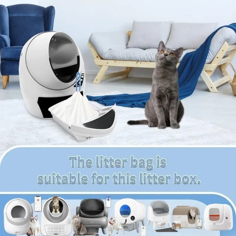 Automatic Litter Box Liners - 100 Count