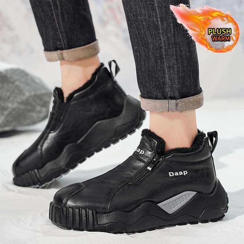 Winter Mid-Top Snow Boots for Men and Women