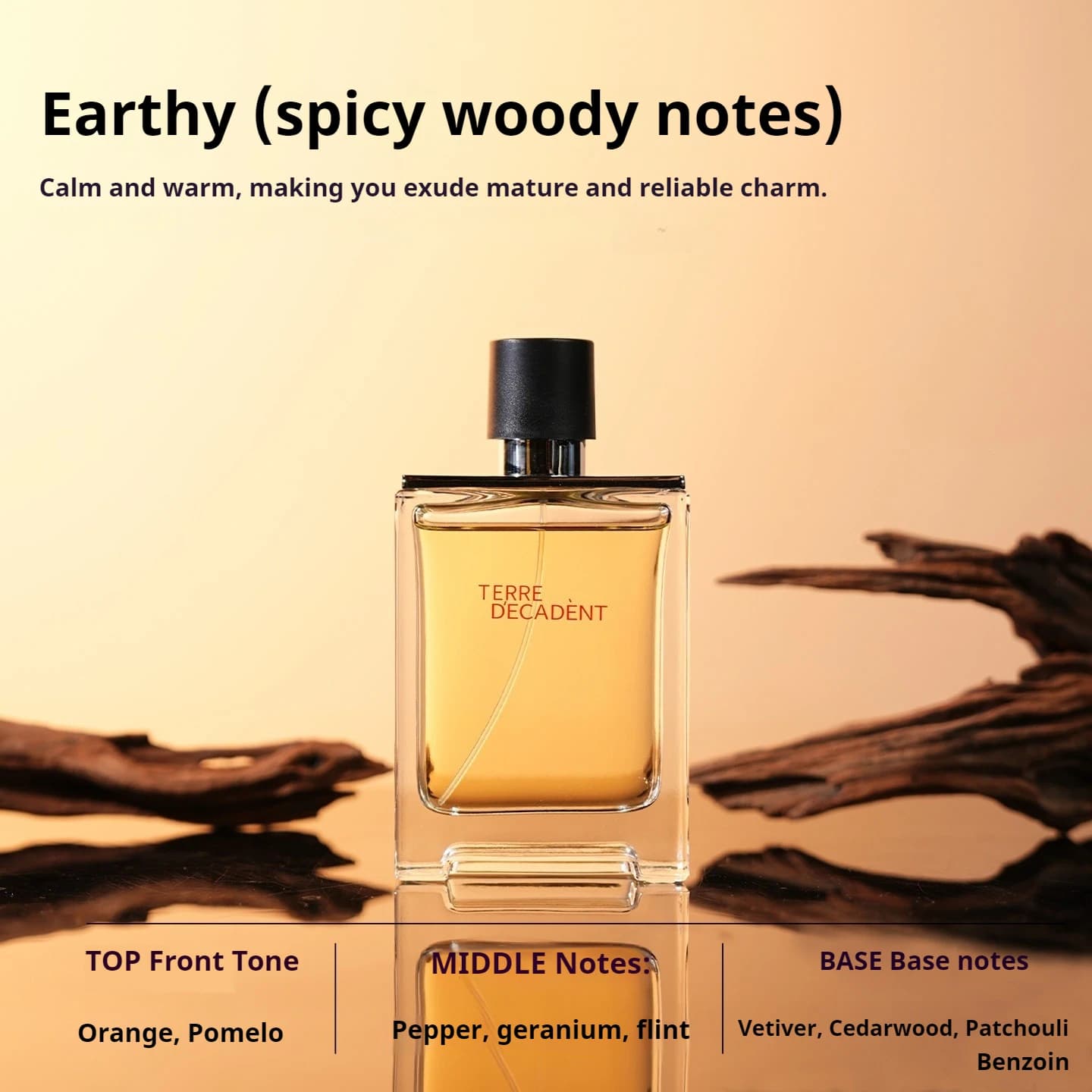 Men's Woody Cologne Perfume 100ml