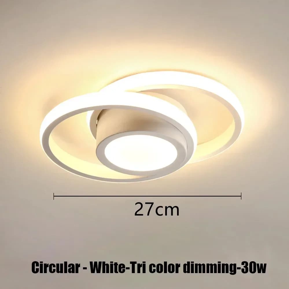 LED Strip Aisle Ceiling Lights Modern Minimalist Living Room Lamps For Balcony Entrance Home Decor Fixtures various styles