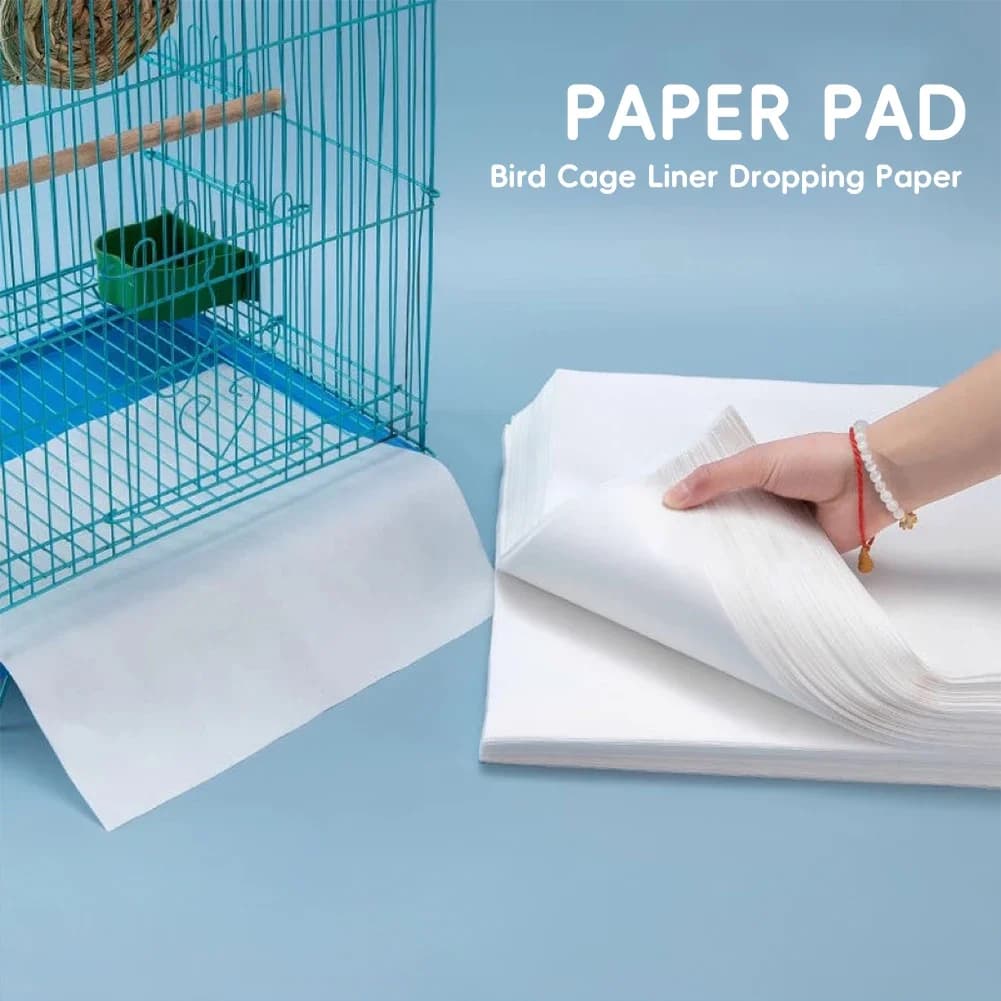 Bird Cage Cleaning Paper Liner Pads
