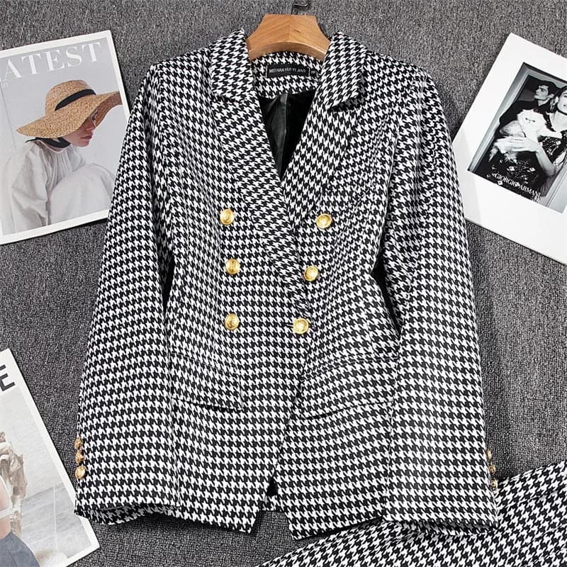 Women's Casual Long Sleeve Blazer Jacket