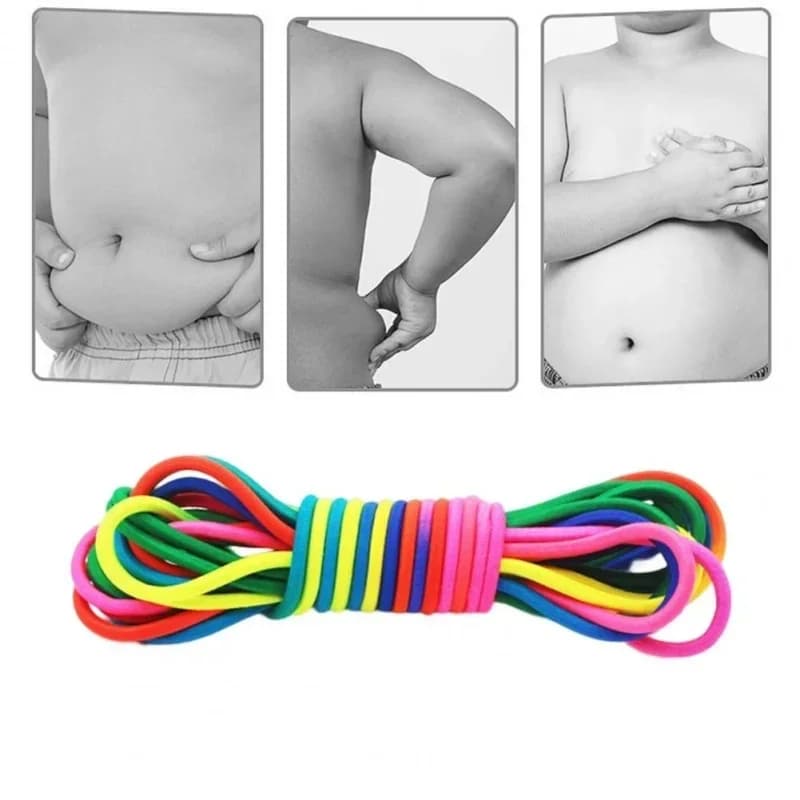 Rainbow Elastic Jump Rope