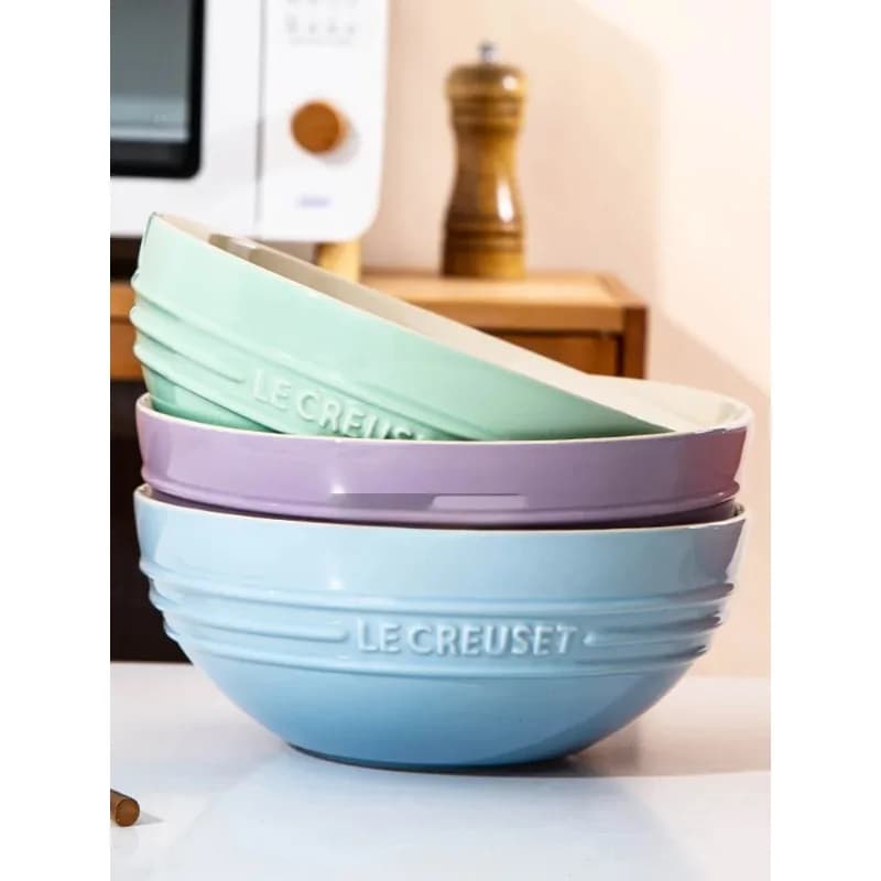 Ceramic Round Bowl for Soup and Salad