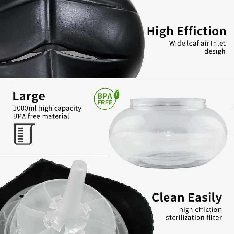 Water-Based Air Washer with LED Color Lights
