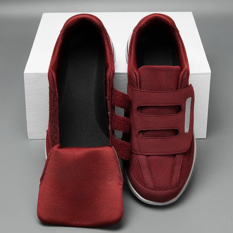 Wide Toe Sneakers For Fat Foot Diabetic Shoes For Elderly Hallux Valgus Bunion Orthopedics Swollen Feet Thumb Eversion Footwear