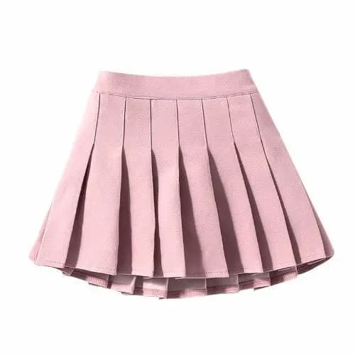 Pleated Skort Set Girls White Black