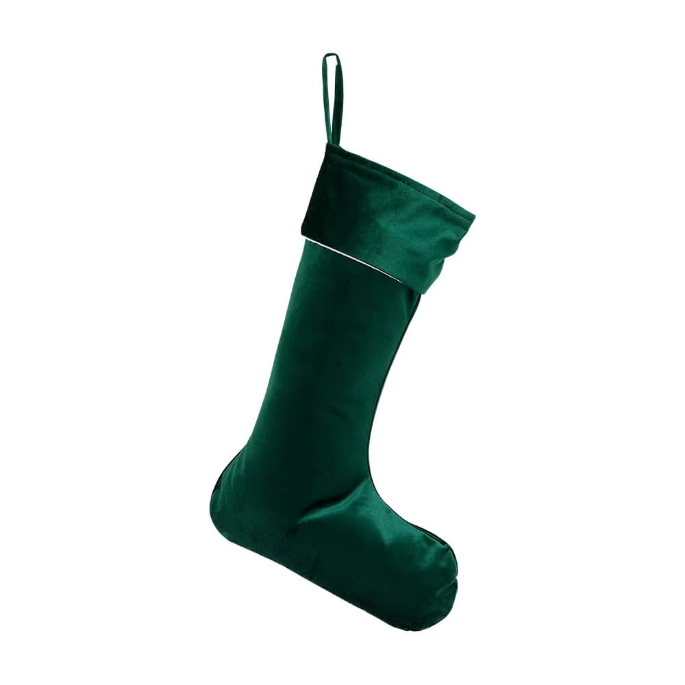 Velvet Christmas Stocking for Kids