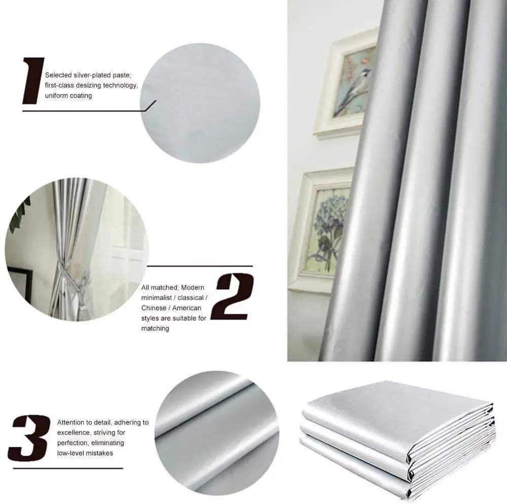 Blackout Curtain Panels with Thermal Lining
