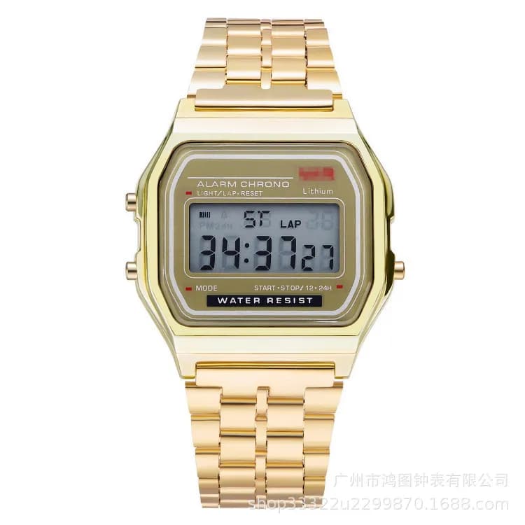 Vintage LED Digital Sports Watch